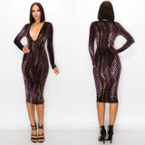 "Purple Rain" Dress