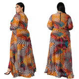 " Split Decision" Plus Size Jumpsuit