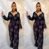 "Writing on the Wall" Jumpsuit