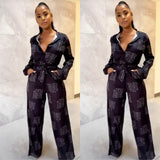 "Writing on the Wall" Jumpsuit