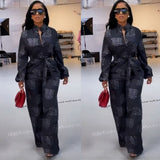 "Writing on the Wall" Jumpsuit