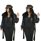 "Leather Love" Crop Top Jacket