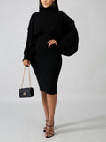 "Sassy" Sweater Dress Set - 2pc