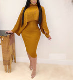 "Sassy" Sweater Dress Set - 2pc