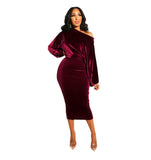 " Vital Velvet Dress"