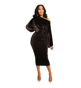 " Vital Velvet Dress"