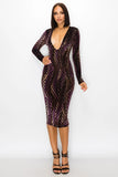 "Purple Rain" Dress