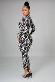 "So Sophisticated" Print Dress