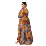 " Split Decision" Plus Size Jumpsuit