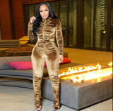 "She" Velvet Set