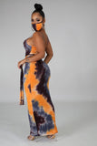 "Tie Dye Treat" Maxi Dress