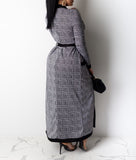 "Plaid Power" Cardigan & leggings Set
