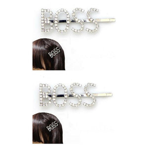 "Boss" Hair pins (includes 2 hair pins)