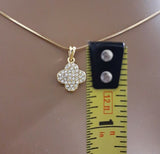 Dainty rope chain necklaces with pendant