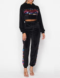 "Colorful Charm" 2pc Sequin Set